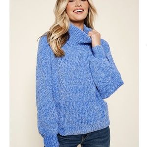 NWT Chenille Turtleneck Sweater